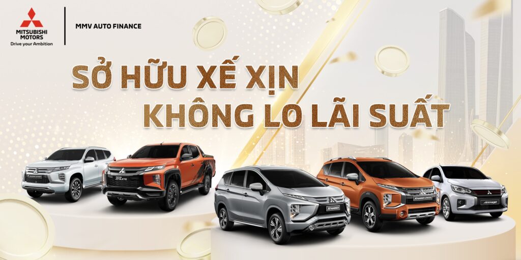 Chương trình ưu đãi lãi suất MAF dành cho các dòng xe Ô tô Mitsubishi